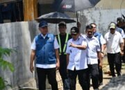 Wakil Bupati Boalemo Lahmudin Hambali mendampingi Inspektur Jenderal Kementerian Kelautan dan Perikanan (KKP)/Hibata.id