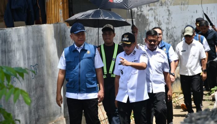 Wabup Boalemo Dampingi Irjen KKP Tinjau Lokasi Kampung Nelayan Merah Putih