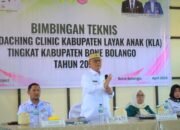 Bupati Bone Bolango, Ismet Mile, hadir bersama Ketua TP-PKK Bone Bolango, Ruwaida Mile/Hibata.id