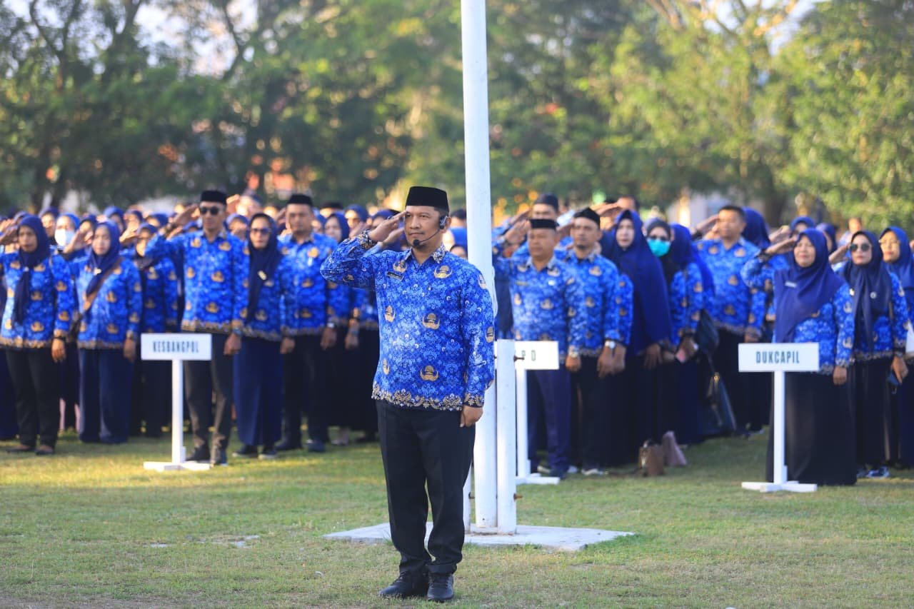 Bupati Bone Bolango Ismet Mile menegaskan pentingnya integritas dan profesionalisme ASN/Hibata.id