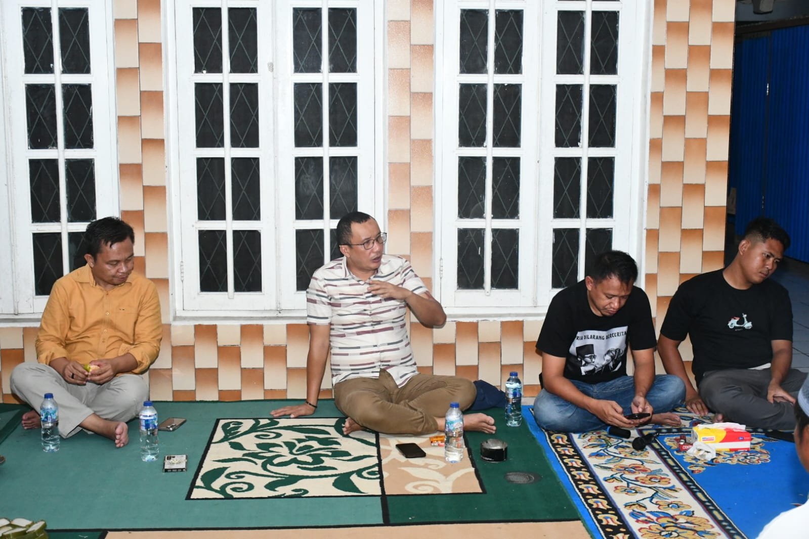 Wakil Bupati Boalemo Lahmudin Hambali berdialog langsung dengan warga Wonosari, membahas infrastruktur, penanganan bencana, dan kebutuhan sosial/Hibata.id