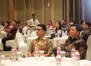 Wakil Wali Kota Kotamobagu, Rendy Virgiawan Mangkat, menghadiri sosialisasi Peraturan Otoritas Jasa Keuangan (POJK). (Foto: Humas Pemkot Kotamobagu)