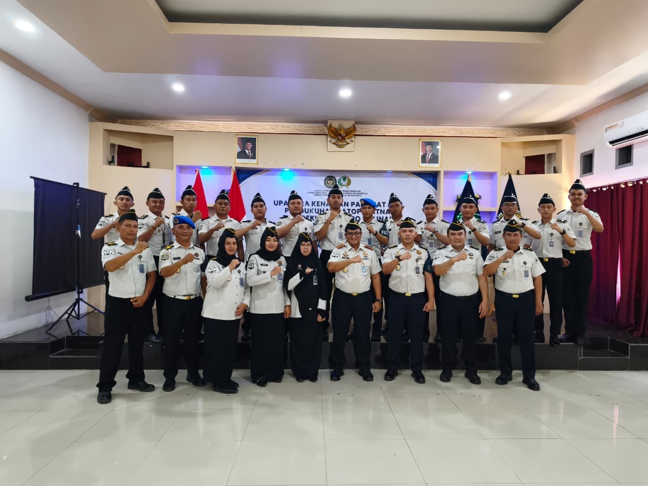 Lapas Pohuwato menggelar deklarasi Zero Halinar untuk memperkuat komitmen bebas handphone ilegal, pungli, dan narkoba/Hibata.id