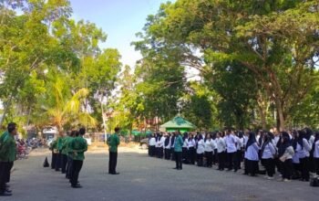 Apel yang dilakukan di Kecamatan Kotamobagu Barat dengan melibatkan 130 peserta dari seluruh kelurahan di wilayah tersebut. (Foto: Humas Pemkot Kotamobagu)
