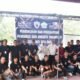 Foto bersama Wakil Bupati Boalemo, Lahmuddin Hambali usai membuka kegiatan pengukuhan dan pengkaderan Organisasi Senopati Tigadara/Hibata.id