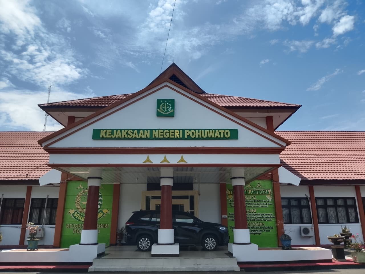 Kantor Kejaksaan Negeri (Kejari) Pohuwato/Hibata.id
