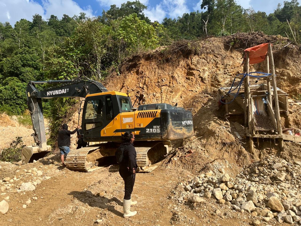 PETI di wilayah Nanase, Desa Hulawa, Kecamatan Buntulia/Hibata.id