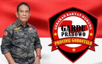 Ketua GARDU Prabowo Provinsi Gorontalo, Ali Sucipto Sidiki/Hibata.id