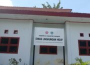 Kantor Dinas Lingkungan Hidup (DLH) Kabupaten Pohuwato. (Foto: Defri Tahir/Hibata.id)