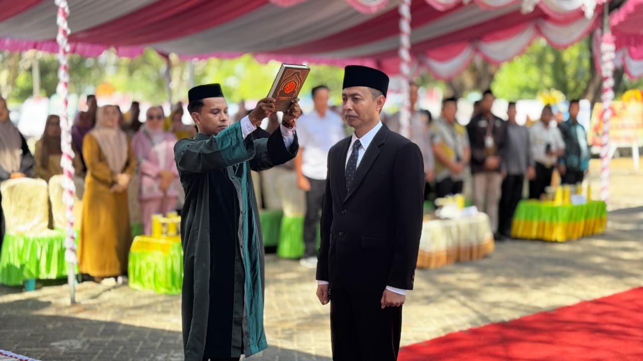 Pelantikan Prof. Nurdin menandai penguatan struktur birokrasi di lingkungan Pemkab Boalemo/Hibata.id