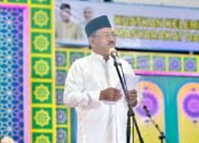 Bupati Boalemo, Rum Pagau, resmi menutup Musabaqah Tilawatil Qur’an (MTQ)/Hibata.id