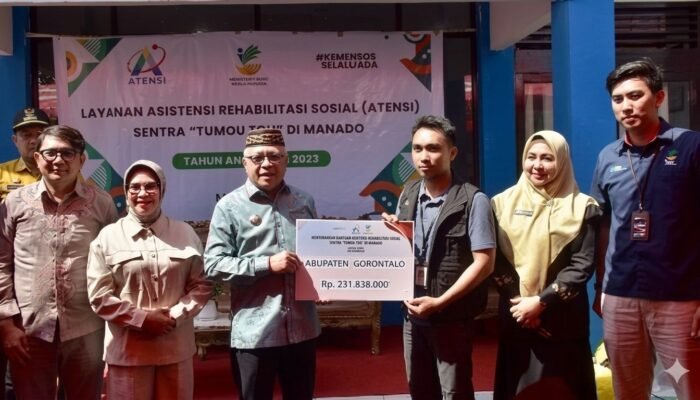 133 Warga Gorontalo Terima Bantuan ATENSI, Fokus pada Lansia dan Disabilitas