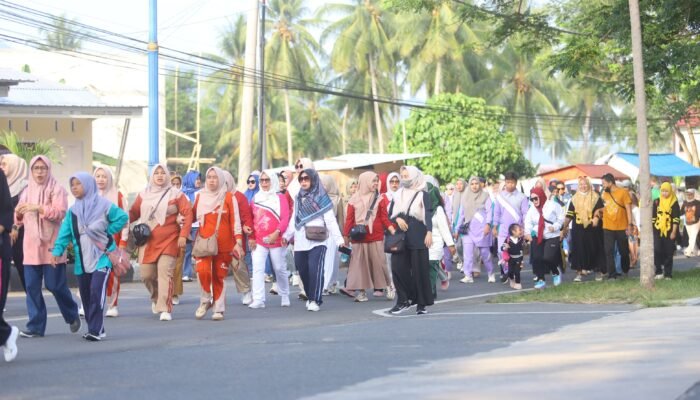 Hardiknas di Bone Bolango, Pendidikan dan Gaya Hidup Sehat Berpadu