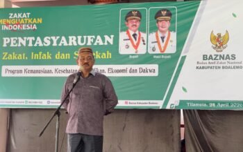 Bupati Boalemo Rum Pagau menyebut zakat ASN 2,5 persen melalui BAZNAS mampu mempercepat bantuan bagi dhuafa dan korban musibah di daerah/Hibata.id