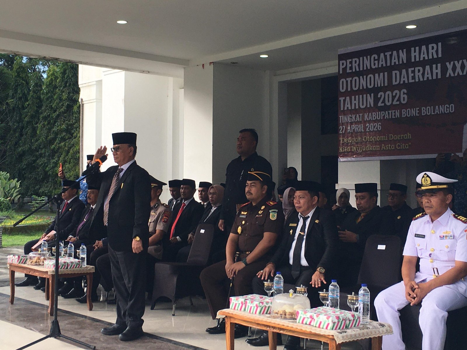 Bupati Bone Bolango Ismet Mile menegaskan bahwa peringatan tersebut menjadi momentum refleksi bagi pemerintah daerah/Hibata.id