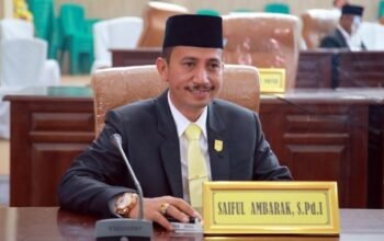 Wakil Ketua DPRD Bolmut,Saipul Ambarak/Hibata.id