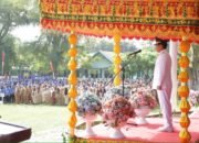 Upacara peringatan Hari Kartini ke-147 dan Hari Otonomi Daerah ke-30 di Kota Kotamobagu, Rabu pagi, 29 April 2026. (Foto: Humas Pemkot Kotamobagu)
