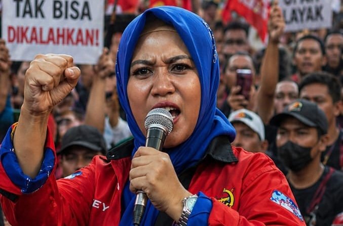Bay Mey Abdullah - Bendahara Konfederasi KASBI Provinsi Gorontalo