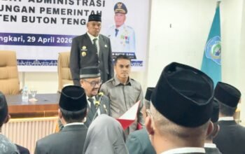 Bupati Buton Tengah Rotasi 81 Pejabat, Ini Daftar Lengkap dan Posisi Barunya/Hibata.id