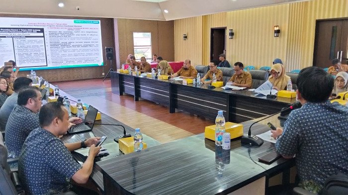 Forum komunikasi fasilitas kesehatan Gorontalo Utara 2026 memperkuat sinergi BPJS Kesehatan. Foto: Simpulindo/Hibata.id