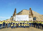 Peresmian penambangan pertama Tambang Emas Pani, 1 Oktober 2025. FOTO: https://merdekacoppergold.com
