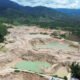 Jejak kerusakan akibat aktivitas tambang emas ilegal di Pohuwato. (Foto: Sarjan Lahay/Mongabay Indonesia)/Hibata.id