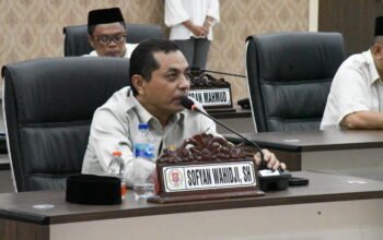Ketua Komisi II DPRD Bone Bolango Sofyan Wahidji/Hibata.id