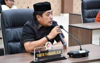 Anggota DPRD Kabupaten Bone Bolango dari Fraksi Partai Demokrat, Yakub Tangahu/Hibata.id