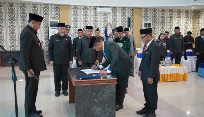 Gusnar Lantik 2 Entengo Jadi Garda Informasi dan Stabilitas Gorontalo