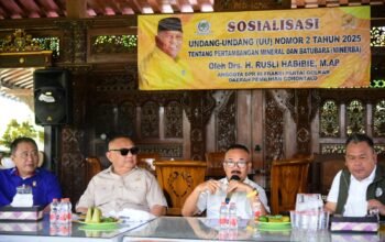 Ketua DPRD Provinsi Gorontalo, Idrus M.T Mopili, melontarkan kritik tajam terhadap kebijakan zonasi pertambangan/Hibata.id