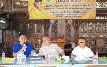 Ketua Komisi II DPRD Provinsi Gorontalo Mikson Yapanto menyoroti persoalan tambang rakyat, IPR, hingga kebutuhan investor/Hibata.id