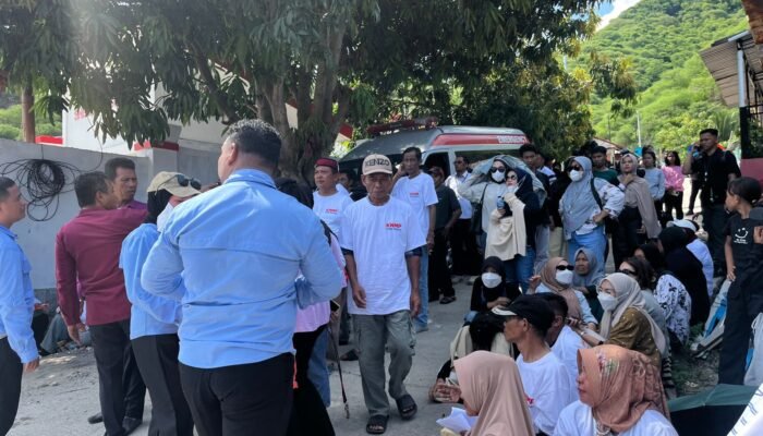 Leato Dipadati Warga, Kedatangan Prabowo Jadi Magnet Masyarakat Gorontalo