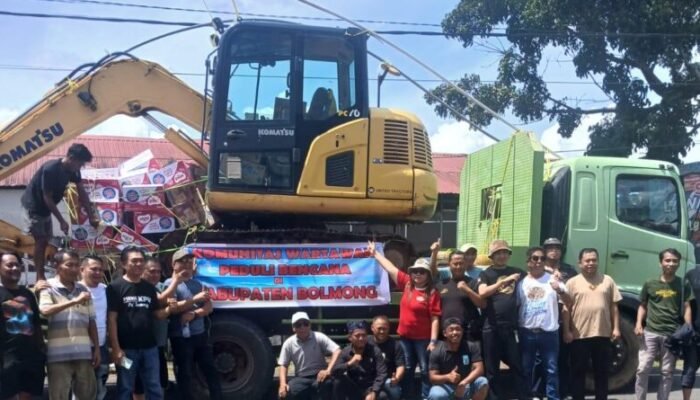 Wartawan BMR Turun Tangan Bantu Korban Banjir Bandang di Solimandungan Bersatu