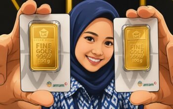 Harga Emas Pegadaian Hari Ini/Hibata.id