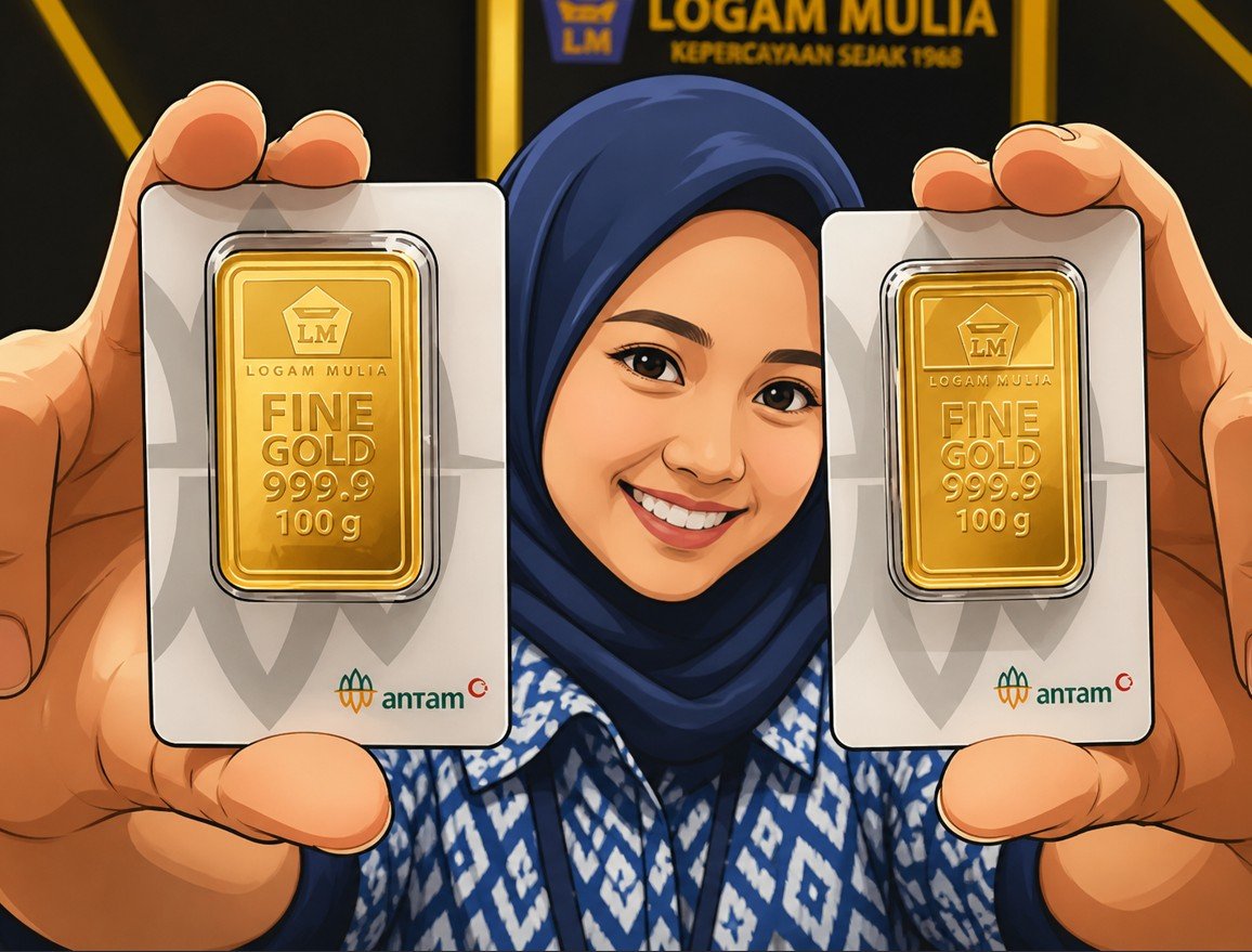 Harga Emas Pegadaian Hari Ini/Hibata.id