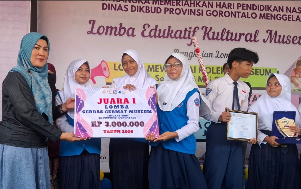 Semangat pantang menyerah membawa SMP Negeri 1 Tapa, Kabupaten Bone Bolango/Hibata.id
