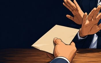 Ilustrasi - Terima Amplop/Hibata.id