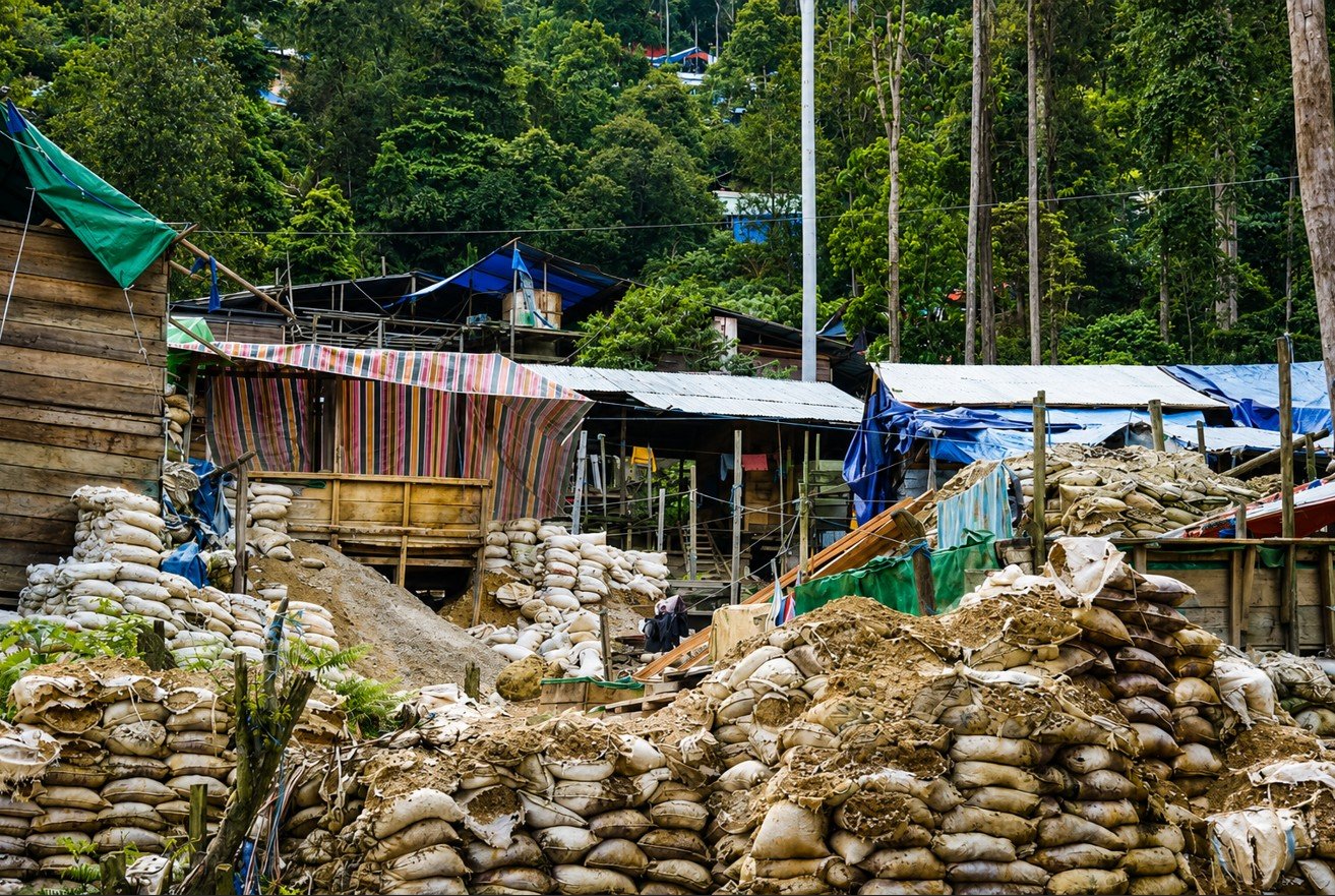 Lokasi Tambang Suwawa. Foto: Ist/Hibata.id