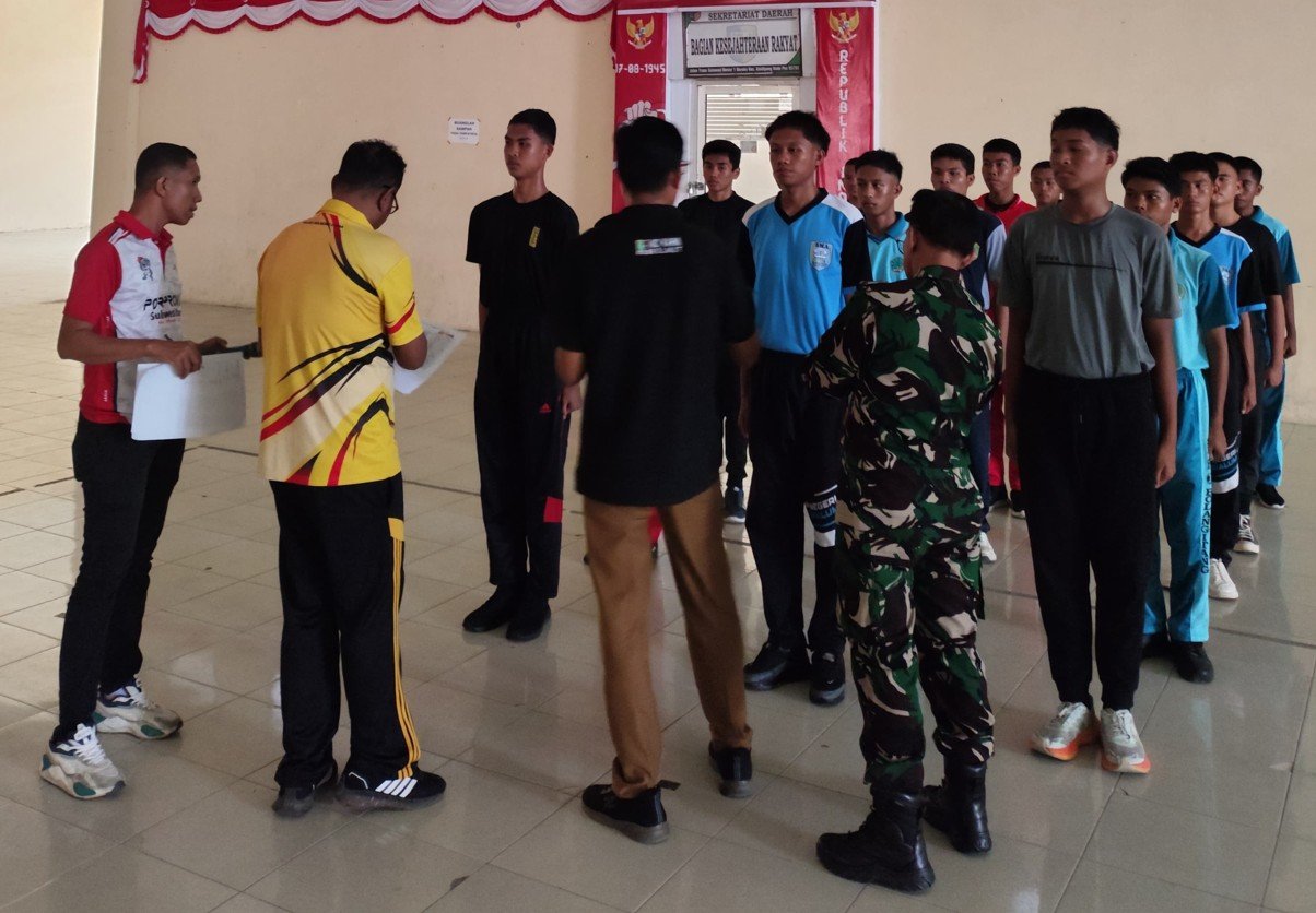 Seleksi Pasukan Pengibar Bendera Pusaka (Paskibraka) di Kabupaten Bolaang Mongondow Utara (Bolmut)/Hibata.id