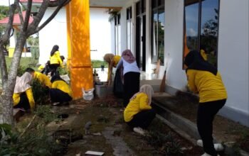 Dukung Agro Mopomulo, RSUD ZUS Gorontalo Utara Tanam Pohon