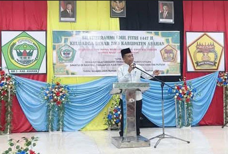 Barisan Muda Mandiri Muslimin (BM3) Kabupaten Asahan menggelar silaturahmi Idul Fitri 1447 Hijriah untuk mempererat ukhuwah, kebersamaan, dan kolaborasi bersama pemerintah daerah/Hibata.id