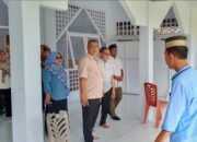 Komisi IV DPRD Provinsi Gorontalo memantau penyaluran bantuan hibah Pemprov Gorontalo untuk Masjid Darud Dakwa di Kecamatan Kwandang, Gorontalo Utara/Hibata.id