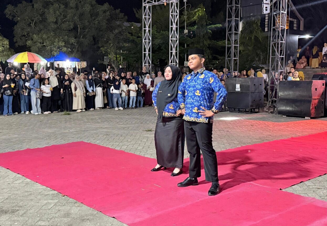 Pemerintah Kota Gorontalo melalui Dinas Pendidikan dan Kebudayaan resmi membuka Pekan Unjuk Prestasi Pendidikan 2026 dalam rangka memperingati Hari Pendidikan Nasional (Hardiknas). (Foto: Humas Pemkot Gorontalo)