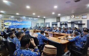 Kodisi rapat yang digelar di Ruang Pola Kantor Wali Kota Gorontalo pada Kamis (7/5/2026). (Foto: Humas Pemkot Gorontalo)
