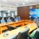 Audiensi bersama panitia dan dewan juri Sayembara Desain Kantor Wali Kota Gorontalo yang digelar di Ruang Pola Kantor Wali Kota Gorontalo, Kamis (7/5/2026). (Foto: Humas Pemkot Gorontalo)