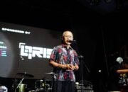 Sekretaris Daerah (Sekda) Kota Gorontalo, Ismail Madjid saat menghadiri penutupan Scooter Land Gorontalo Mods Mayday di Lapangan Taruna Remaja, Sabtu malam, 9 Mei 2026. (Foto: Humas Pemkot Gorontalo)