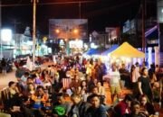 Suasana pelaksanaan Street Food di Kota Gorontalo. (Foto: Humas Pemkot Gorontalo)
