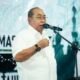 Wali Kota Gorontalo Adhan Dambea dalam kegiatan silaturahmi Pemerintah Kota Gorontalo bersama masyarakat Kelurahan Lekobalo, Kecamatan Kota Barat, Selasa (19/5/2026) malam. (Foto: Humas Pemkot Gorontalo)