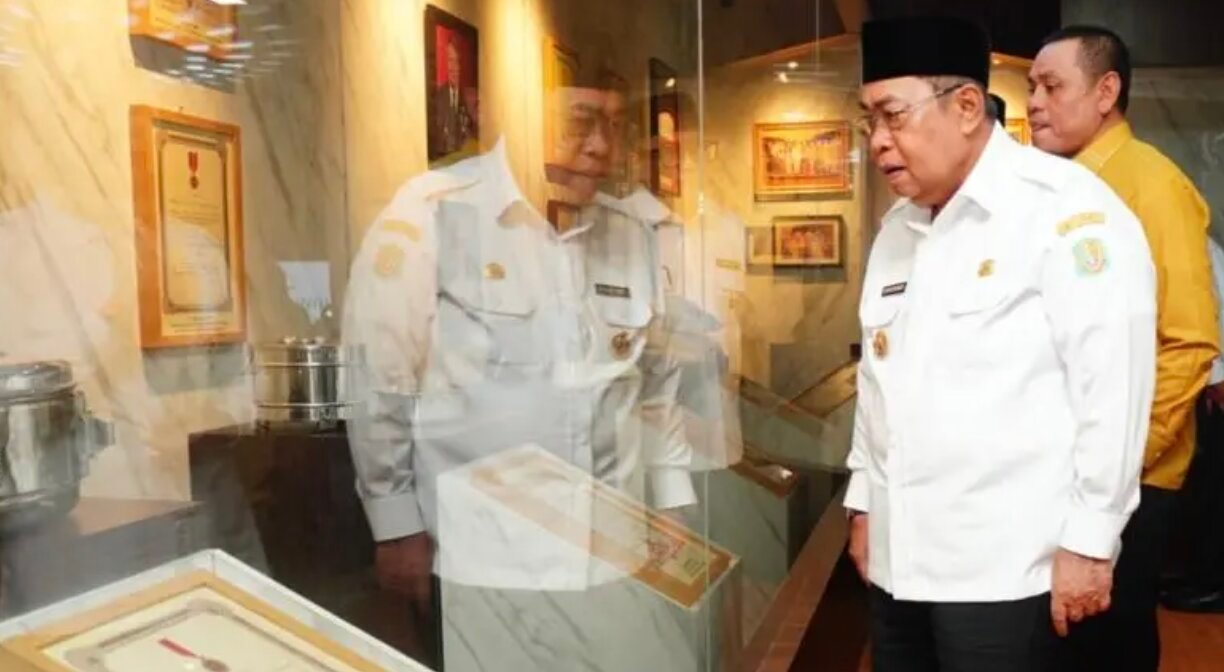 Wali Kota Gorontalo, Adhan Dambea usai meresmikan Museum Rekam Jejak Sejarah RSUD Prof. Dr. Aloei Saboe, Rabu (20/5/2026). (Foto: Humas Pemkot Gorontalo)