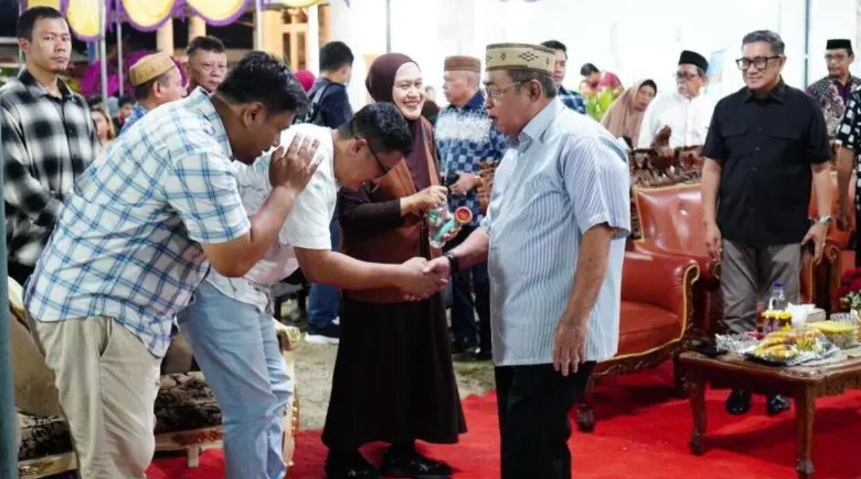 Agenda silaturahmi yang digelar Pemerintah Kota Gorontalo memasuki titik ke-18 dan berlangsung di Kelurahan Limba U I, Kecamatan Kota Selatan, Sabtu, 23 Mei 2026. (Foto: Humas Pemkot Gorontalo)